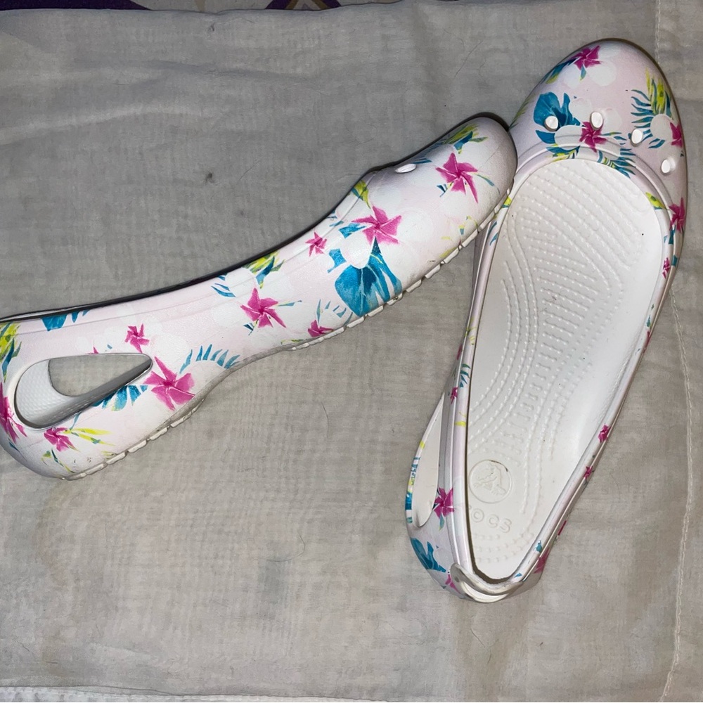 Crocs flat slip-ons